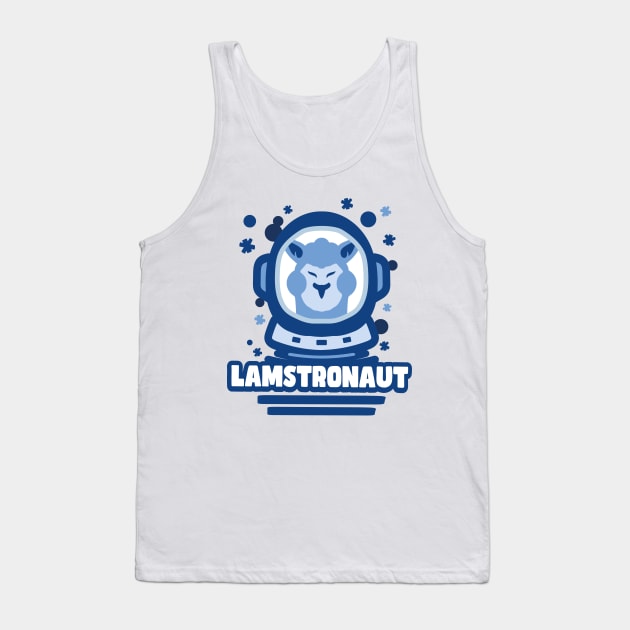 Llama in Space Tank Top by TPlanter